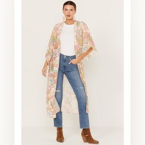 Flying Tomato Paisley Kimono